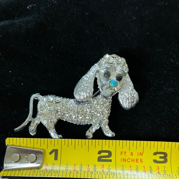 Vintage Poodle Brooch - Picture 3 of 3